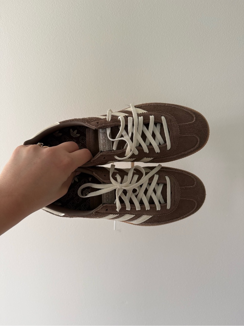 Adidas Spezial Suede in Brown & White